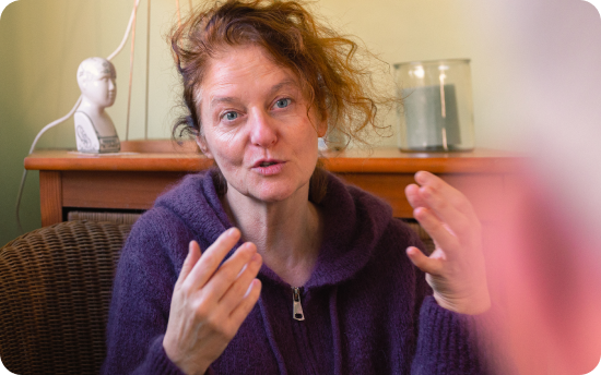 Viviane Riot, fondatrice d'Incandesens, coach de vie à Nantes